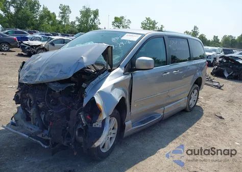 2013 Dodge Grand Caravan Crew from USA, damaged, VIN 2C4RDGDG7DR617354